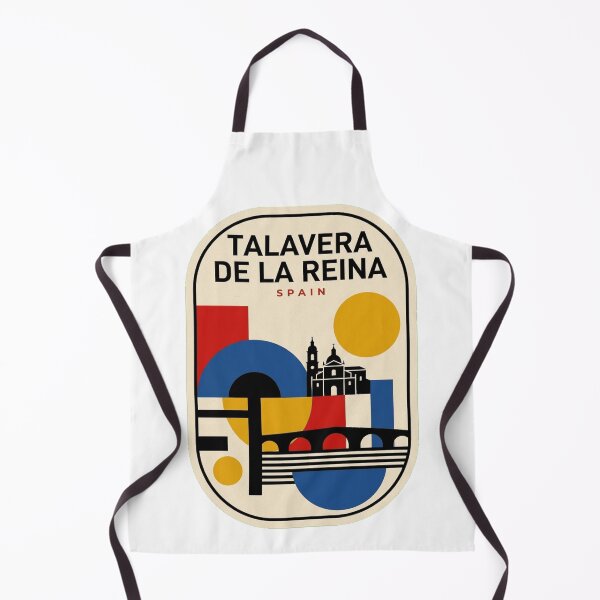 Item preview, Retro Talavera De La Reina Bauhaus Geometric Skyline designed and sold by k3rstman1.