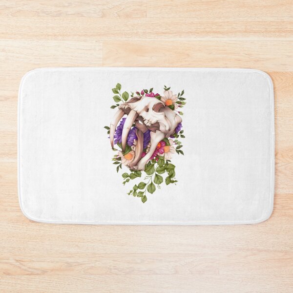 Item preview, Sabertooth Skull Illustration with Fierce Prehistoric Design designed and sold by Nishant Turekar.
