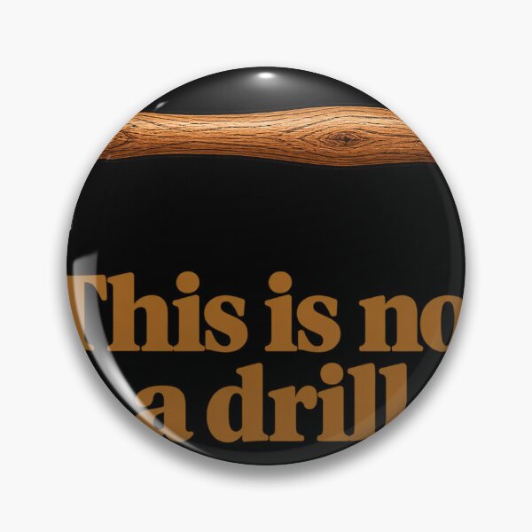 Item preview, This Is Not A Drill Funny Hammer Pun Shirt designed and sold by vinhle-olive.