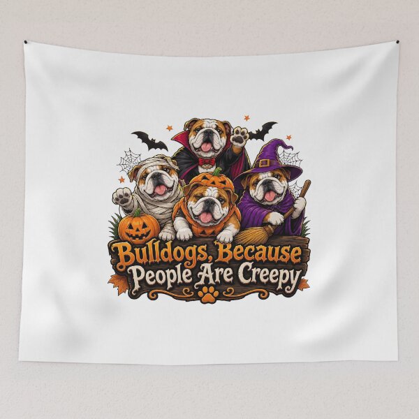 Item preview, Bulldogs Halloween Costumes Funny Dog Lover Spooky designed and sold by SoyLamderma.