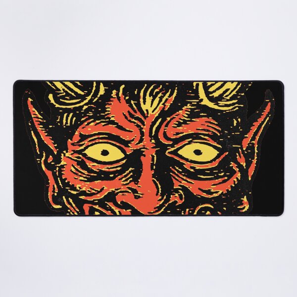 Item preview, Devil Head Traditional Tattoo Flash Graphic designed and sold by trajeado14.