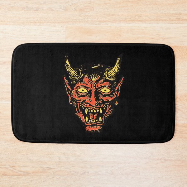 Item preview, Devil Head Traditional Tattoo Flash Graphic designed and sold by trajeado14.