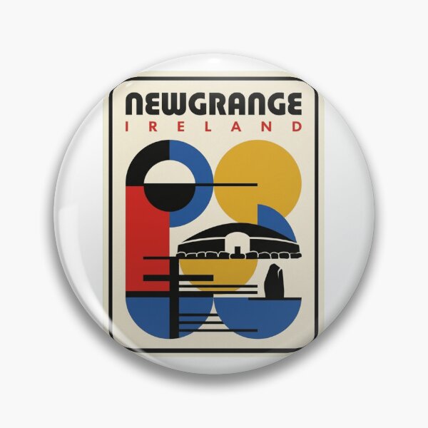 Item preview, Retro Newgrange Bauhaus Geometric Skyline designed and sold by k3rstman1.
