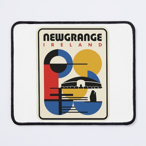 Item preview, Retro Newgrange Bauhaus Geometric Skyline designed and sold by k3rstman1.