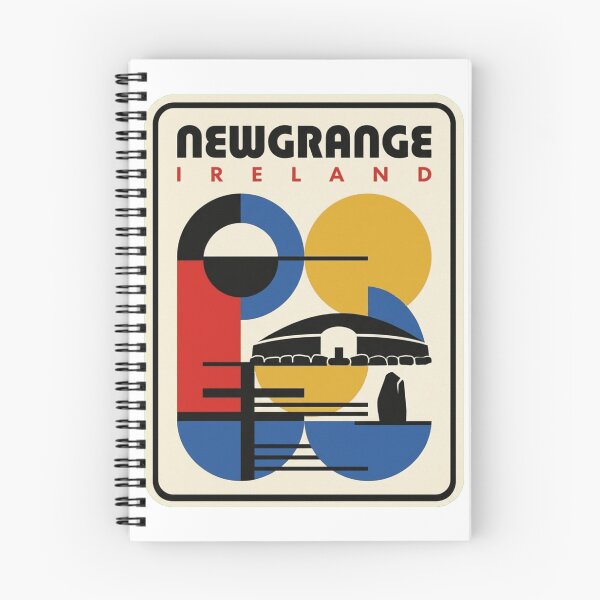 Item preview, Retro Newgrange Bauhaus Geometric Skyline designed and sold by k3rstman1.