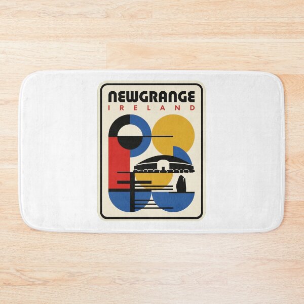 Item preview, Retro Newgrange Bauhaus Geometric Skyline designed and sold by k3rstman1.