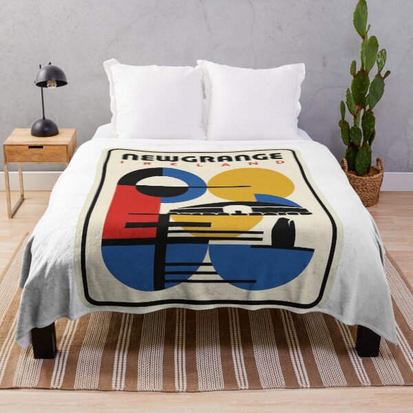 Item preview, Retro Newgrange Bauhaus Geometric Skyline designed and sold by k3rstman1.