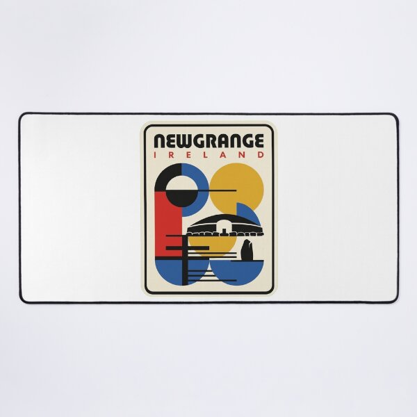 Item preview, Retro Newgrange Bauhaus Geometric Skyline designed and sold by k3rstman1.