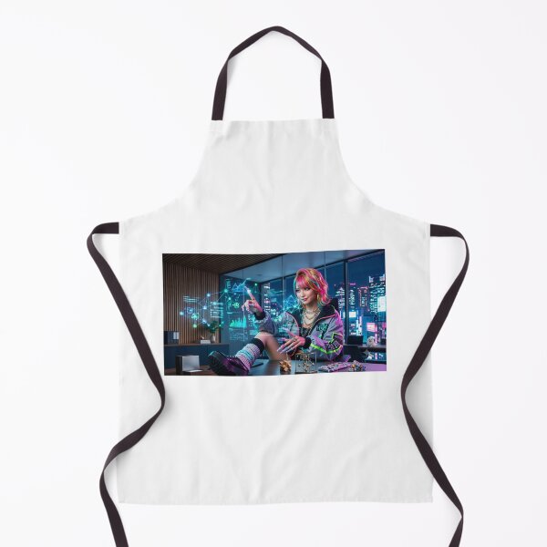Item preview, Neo-Tokyo Cyber Gyaru Hacker - Holographic Data Interface designed and sold by Zen Motif Japan.