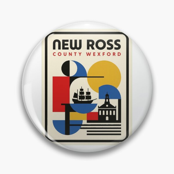 Item preview, Retro New Ross Bauhaus Geometric Skyline designed and sold by k3rstman1.