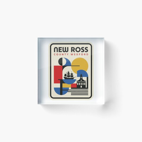 Item preview, Retro New Ross Bauhaus Geometric Skyline designed and sold by k3rstman1.
