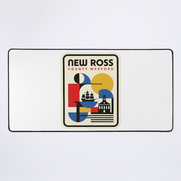 Item preview, Retro New Ross Bauhaus Geometric Skyline designed and sold by k3rstman1.