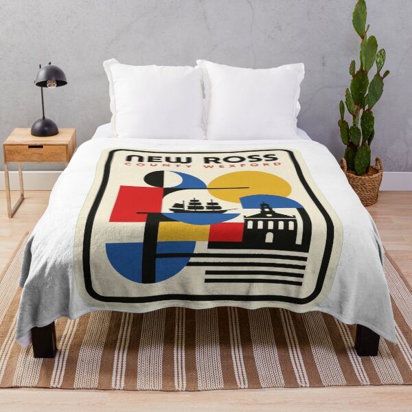 Item preview, Retro New Ross Bauhaus Geometric Skyline designed and sold by k3rstman1.