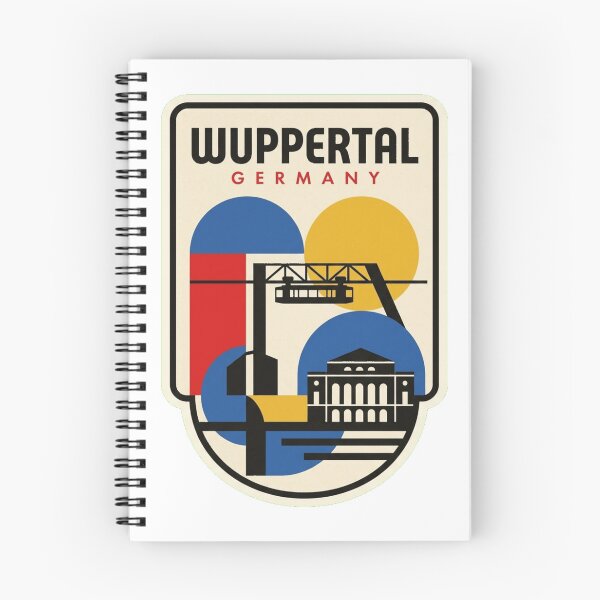 Item preview, Retro Wuppertal Bauhaus Geometric Skyline designed and sold by k3rstman1.