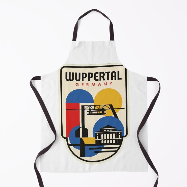 Item preview, Retro Wuppertal Bauhaus Geometric Skyline designed and sold by k3rstman1.