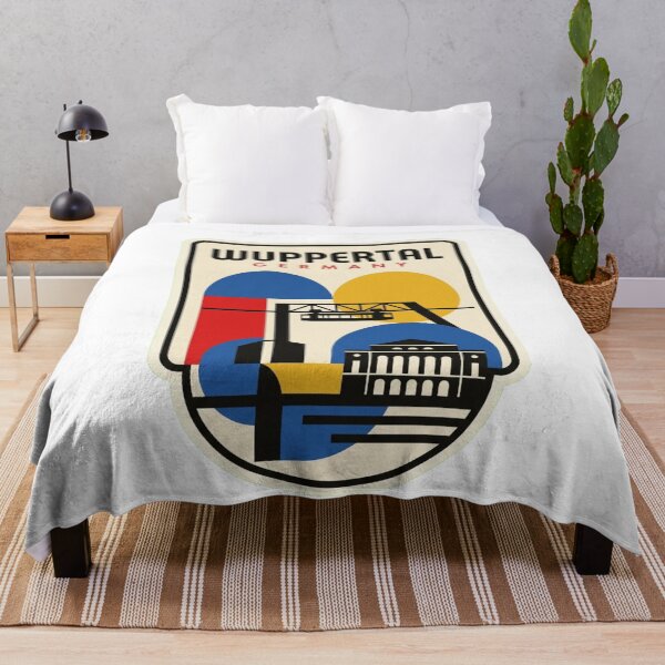 Item preview, Retro Wuppertal Bauhaus Geometric Skyline designed and sold by k3rstman1.