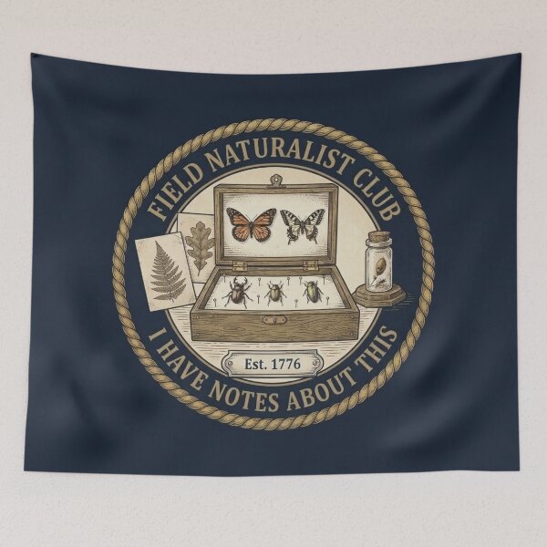 Item preview, Field Naturalist Club I Have Notes About This Badge designed and sold by CalmCapy Co.