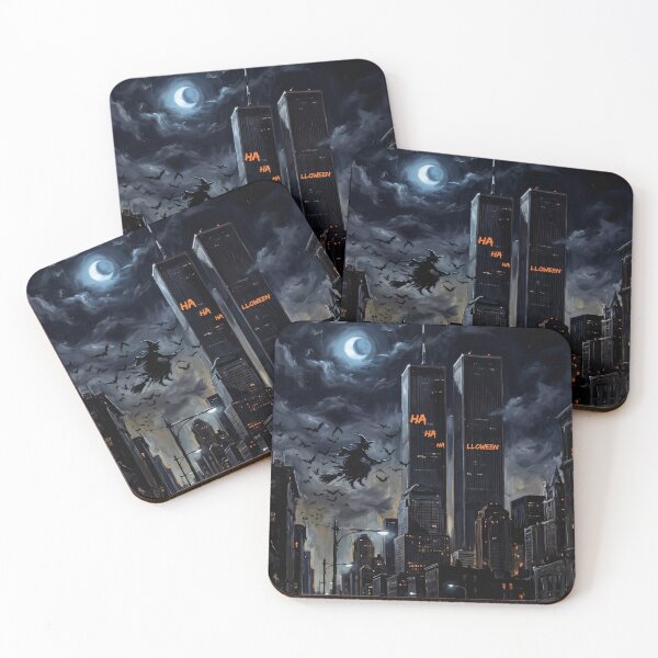 Item preview, Ha ha ha lloween Manhattan Art designed and sold by VortexOfFlorida.