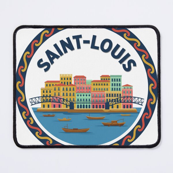 Item preview, Saint Louis Senegal Sticker designed and sold by Imaginarium of Chaos falcon88 .