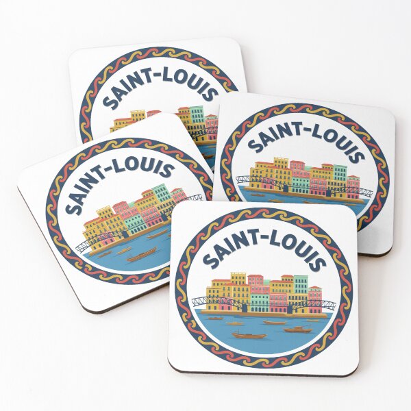 Item preview, Saint Louis Senegal Sticker designed and sold by Imaginarium of Chaos falcon88 .
