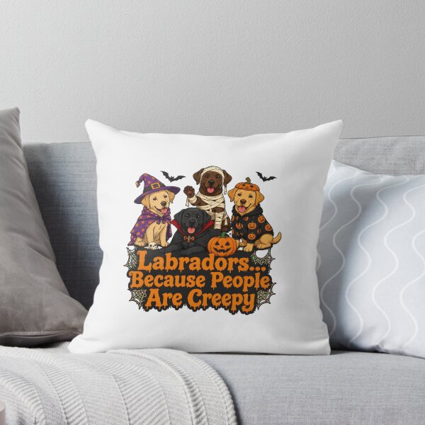 Item preview, Labradors Because People Are Creepy Halloween Dog Lover designed and sold by SoyLamderma.