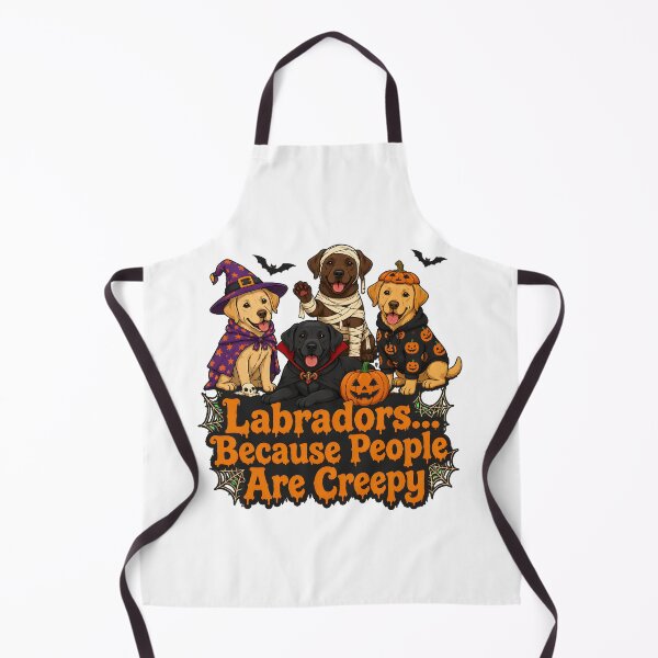 Item preview, Labradors Because People Are Creepy Halloween Dog Lover designed and sold by SoyLamderma.