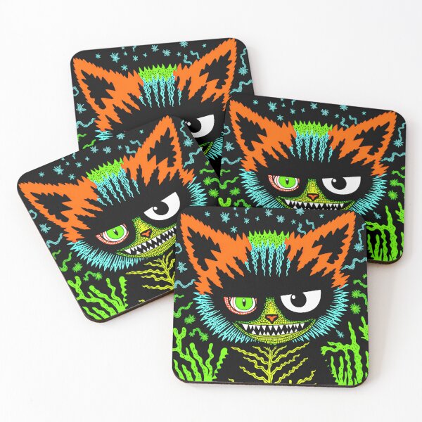 Item preview, Creepy Cute Animal with Sinister Smile and Piercing Eyes designed and sold by QQQueen.