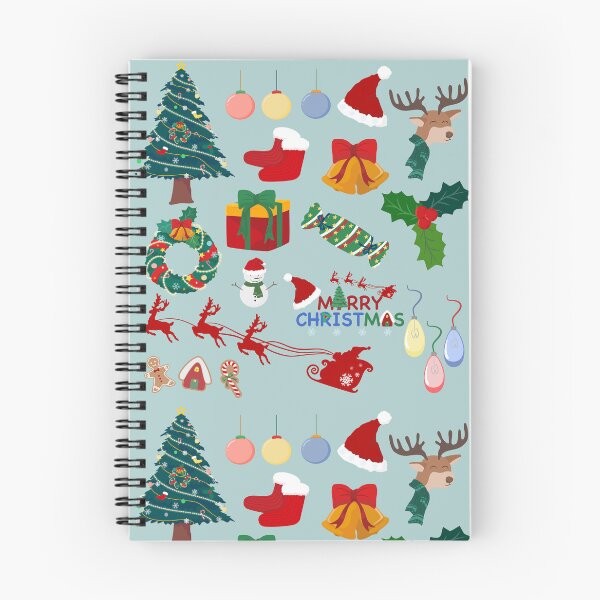 Item preview, Conjunto de elementos decorativos navideños | Imágenes prediseñadas de Navidad designed and sold by Arts17N.