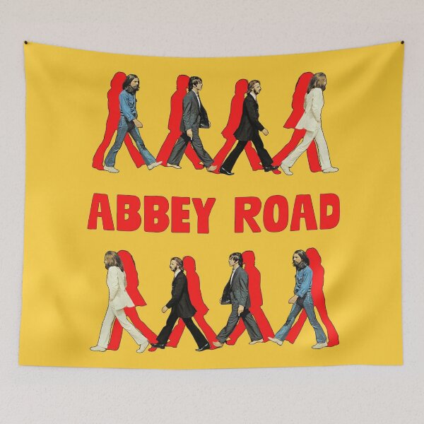 Item preview, Double Abbey Road Walk designed and sold by COFFEEWITHARTS.