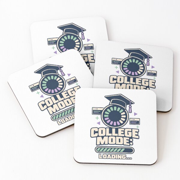 Item preview, College Mode Loading – Retro Tech College Humor designed and sold by Print-Mingle01.