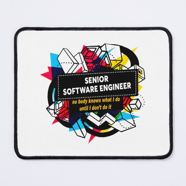 Item preview, Senior Software Engineer Professional Career Design for Tech Enthusiasts designed and sold by MOHAMMEDIDRIES.