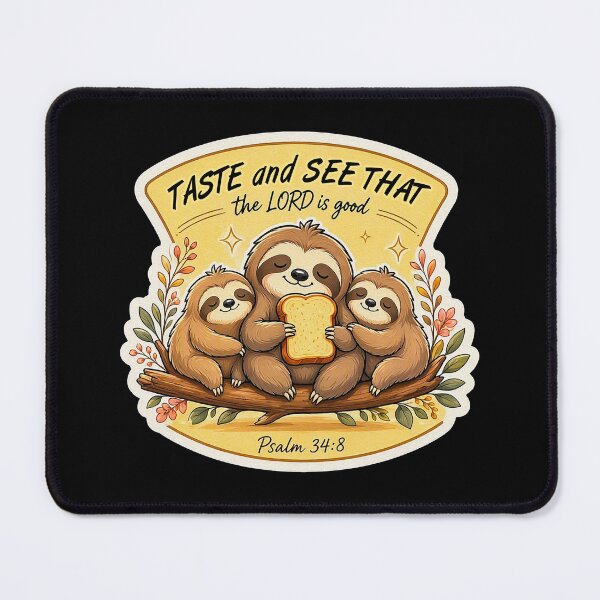 Item preview, Psalm 34:8 Taste And See That The LORD Is Good designed and sold by plushism.