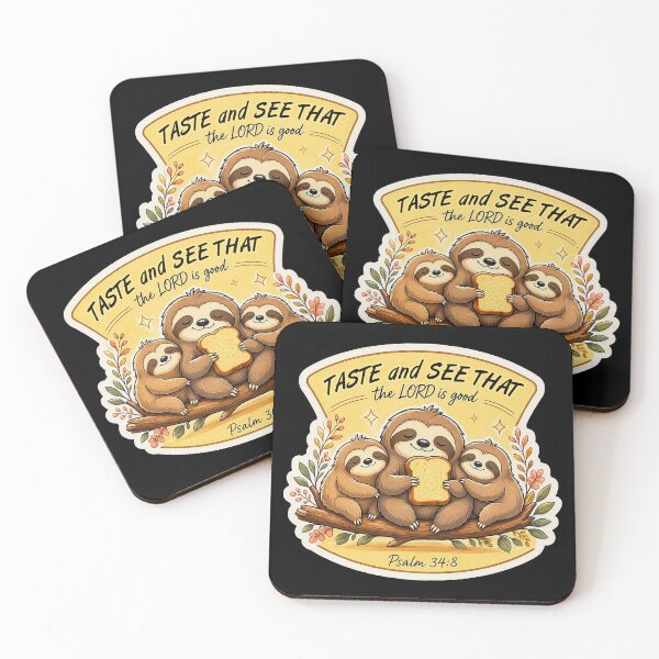 Item preview, Psalm 34:8 Taste And See That The LORD Is Good designed and sold by plushism.