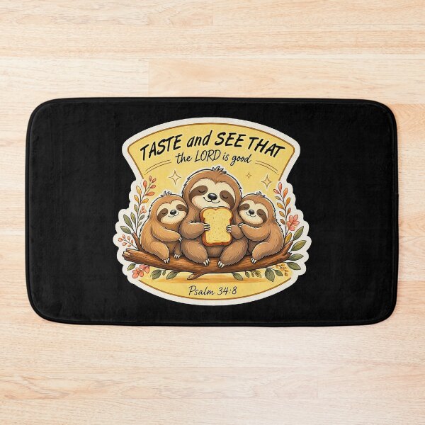 Item preview, Psalm 34:8 Taste And See That The LORD Is Good designed and sold by plushism.