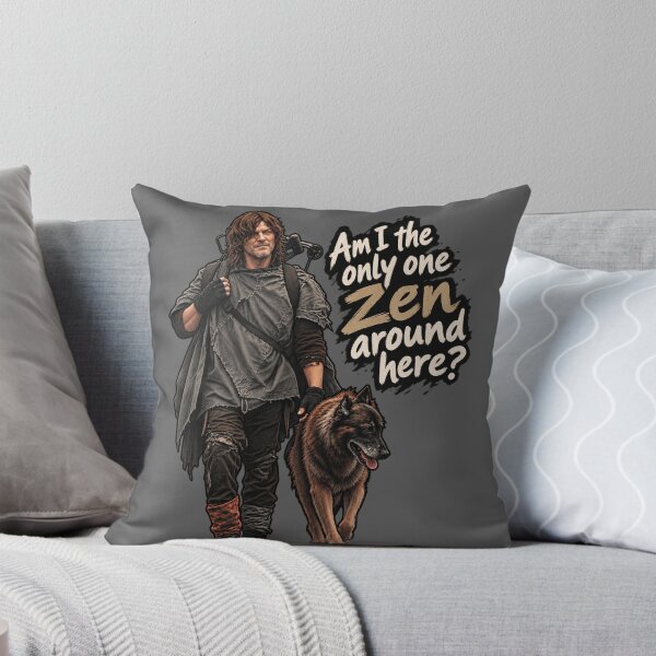 Item preview, The Walking Dead, Daryl Dixon - 'Am I the only one Zen around here?' Print designed and sold by btluvs.