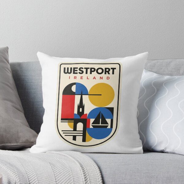 Item preview, Retro Westport Bauhaus Geometric Skyline designed and sold by k3rstman1.