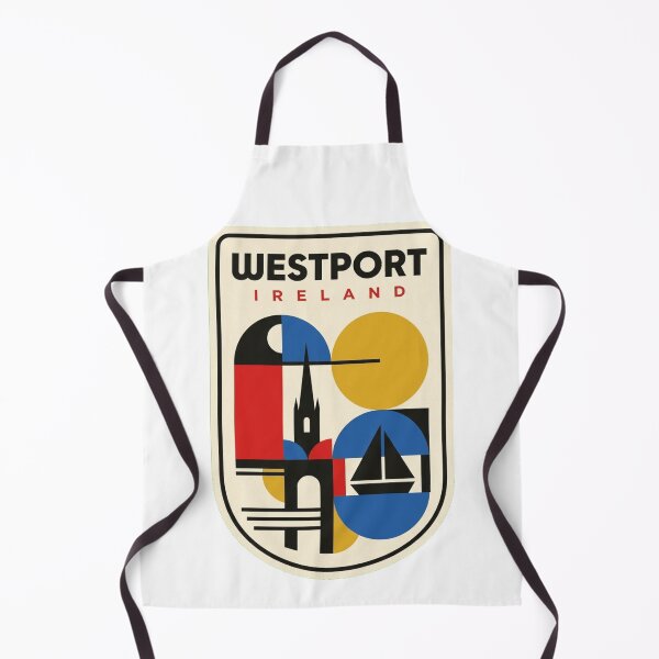 Item preview, Retro Westport Bauhaus Geometric Skyline designed and sold by k3rstman1.