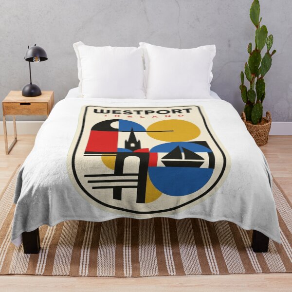 Item preview, Retro Westport Bauhaus Geometric Skyline designed and sold by k3rstman1.