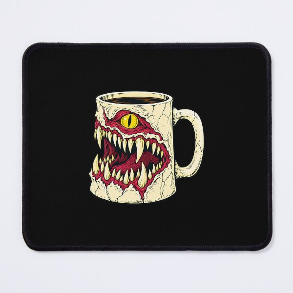 Item preview, Creepy Monster Coffee Mug Mimic with Sharp Teeth designed and sold by KAYJAY DESIGNS.