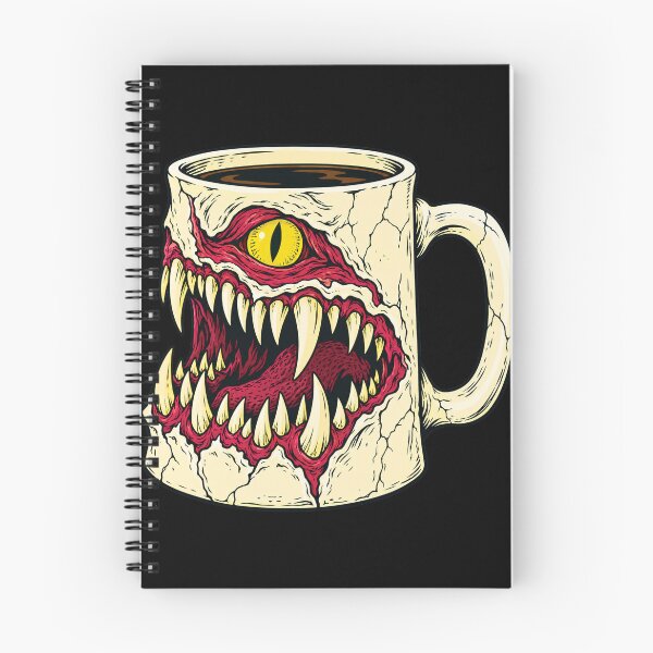Item preview, Creepy Monster Coffee Mug Mimic with Sharp Teeth designed and sold by KAYJAY DESIGNS.