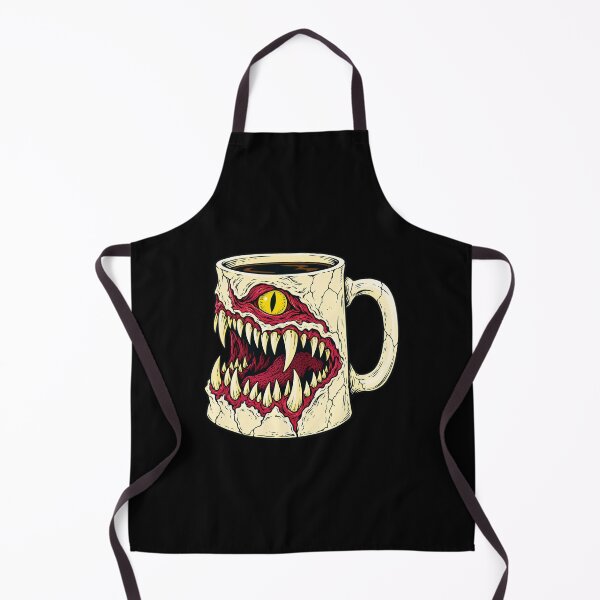 Item preview, Creepy Monster Coffee Mug Mimic with Sharp Teeth designed and sold by KAYJAY DESIGNS.