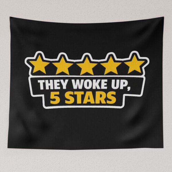 Item preview, Funny Anesthesia Tech They Woke Up 5 Stars Rating Dark Humor designed and sold by Timeless Junction.