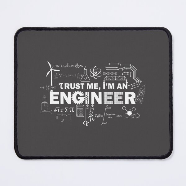 Item preview, Trust Me I'm an Engineer Funny Geek Nerd Science Design designed and sold by MOHAMMEDIDRIES.