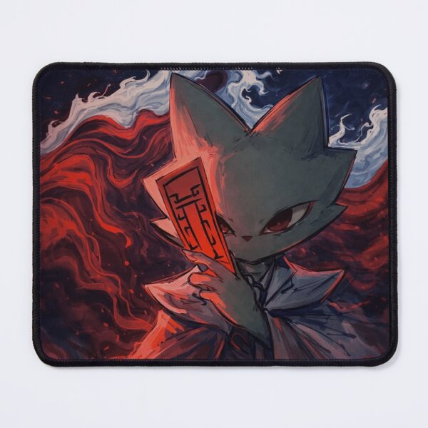 Item preview, Nine Sols Yi Gaming Aesthetic Red Clouds Poster designed and sold by · GAMING SOUL ·.
