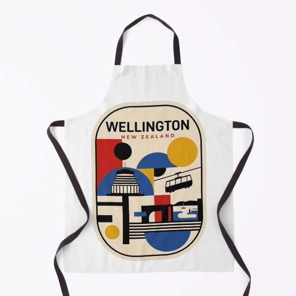 Item preview, Retro Wellington Bauhaus Geometric Skyline designed and sold by k3rstman1.