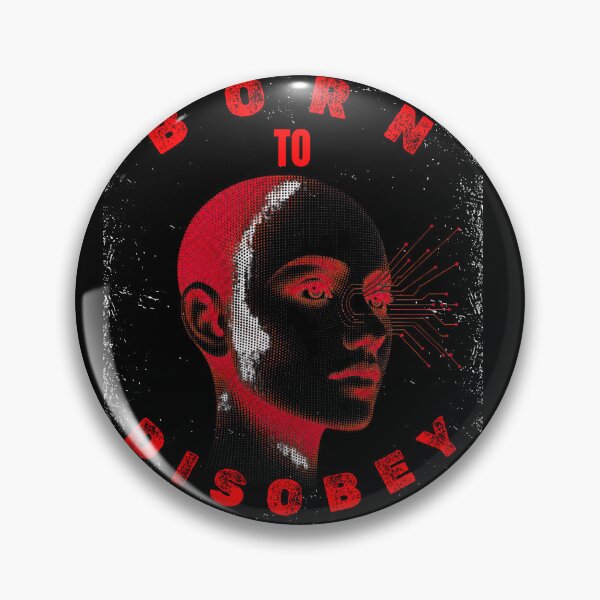 Item preview, BORN TO DISOBEY designed and sold by PhraseCreatives.