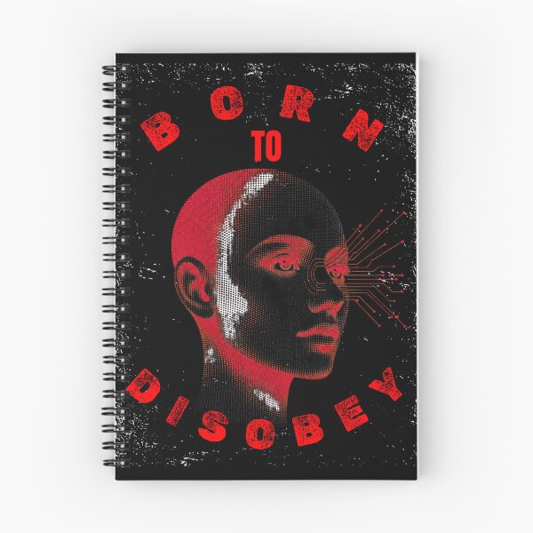 Item preview, BORN TO DISOBEY designed and sold by PhraseCreatives.