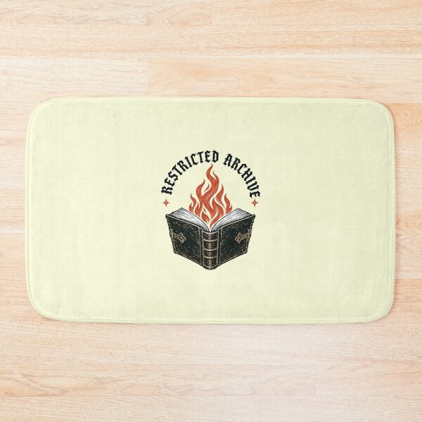 Item preview, Restricted Archive Flaming Spellbook Dark Academia Banned Books designed and sold by KAYJAY DESIGNS.