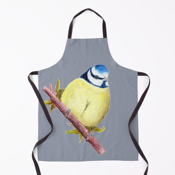 Item preview, Blue tit in colored pencil designed and sold by Kathryn Green.