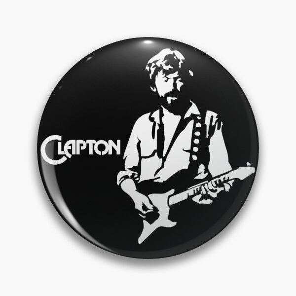 Item preview, Eric Clapton Inspired Classic Rock Guitar Music Design designed and sold by alhelizh.